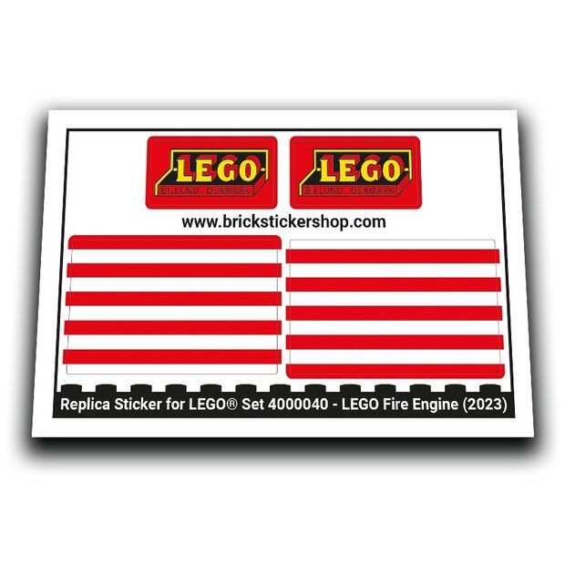 4000040 - LEGO Fire Engine - L4000040 - Afbeelding 1