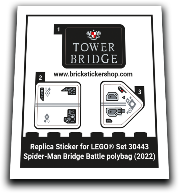 30443 - Spider-Man Bridge Battle polybag - L0030443 - Afbeelding 1
