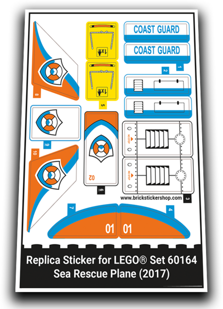 60164 - Sea Rescue Plane - L0060164 - Afbeelding 1