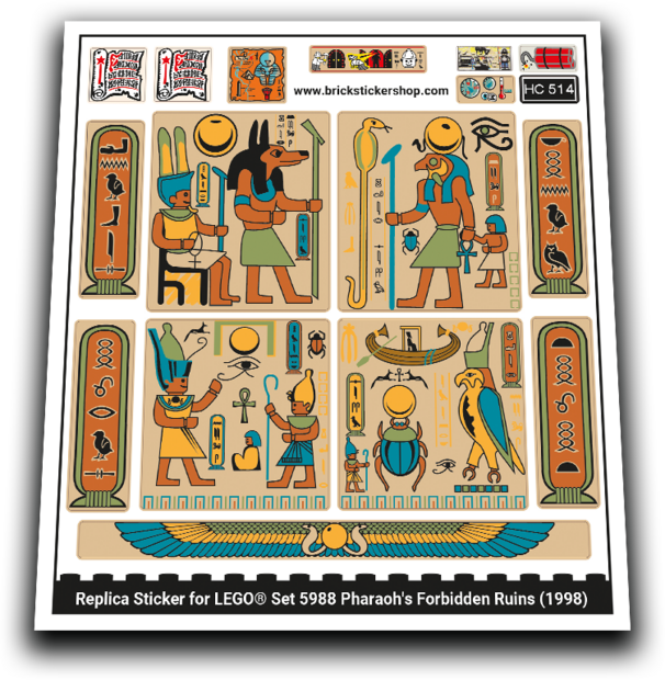 5988 - Pharaoh's Forbidden Ruins - L0005988 - Afbeelding 1