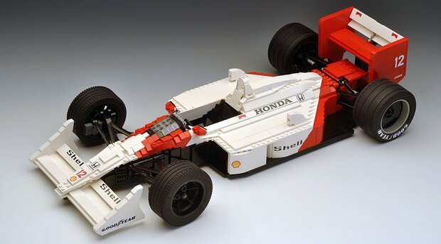 Custom Sticker for MOC - 0845 - McLaren MP4-4 by Pingubricks