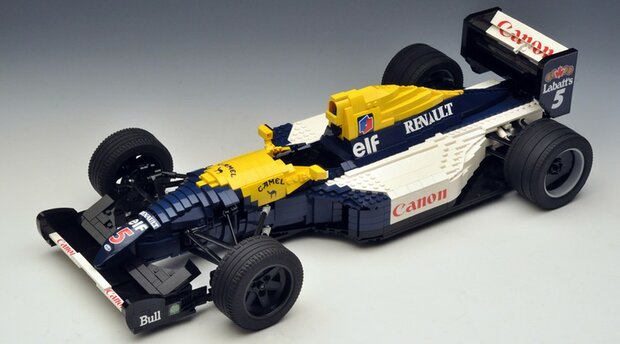 Custom Sticker for MOC - 1236 - Williams FW14B by Pingubricks