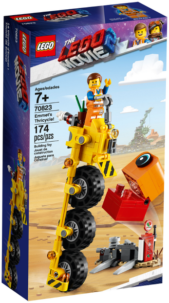 70823 - Emmet's Thricycle! - L0070823 - Afbeelding 2