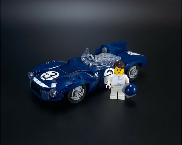 Custom Sticker for MOC - 262668 - Jaguar D-Type 1957 by SFH_Bricks