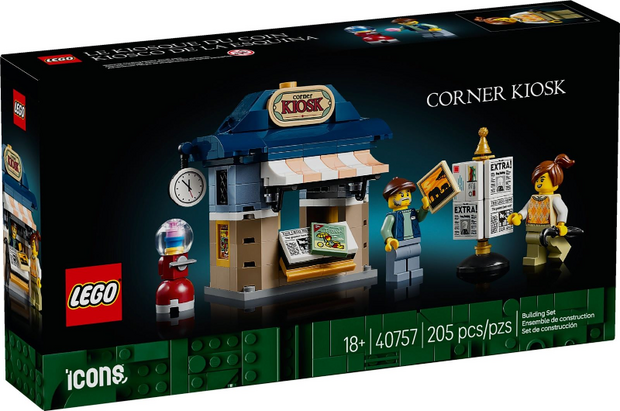 Replacement Sticker for Set 40757 - Corner Kiosk