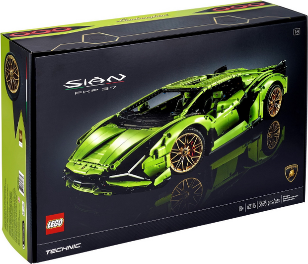 Replacement Sticker for Set 42115 - Lamborghini Si&aacute;n (Sian) FKP 37