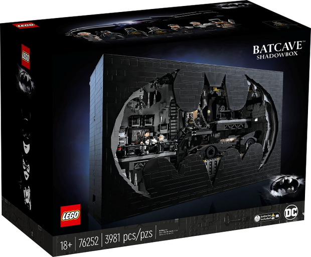 Replacement Sticker for Set 76252 - Batcave Shadow Box
