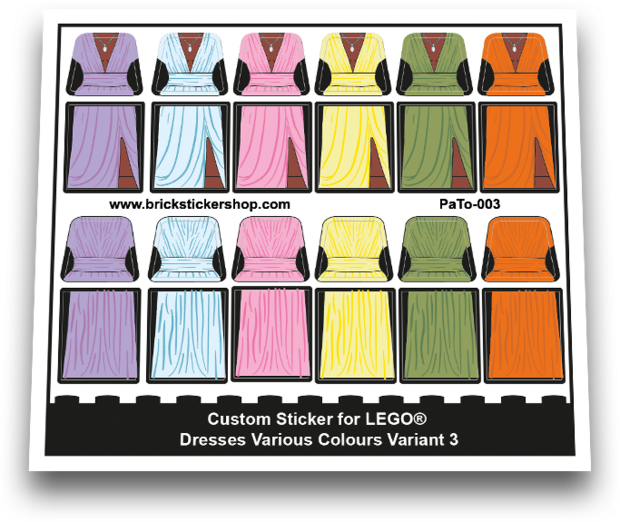 Dresses Various Colours Variant 3 - PaTo-003 - Afbeelding 1