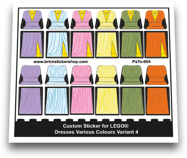 Dresses Various Colours Variant 4 - PaTo-004 - Afbeelding 1