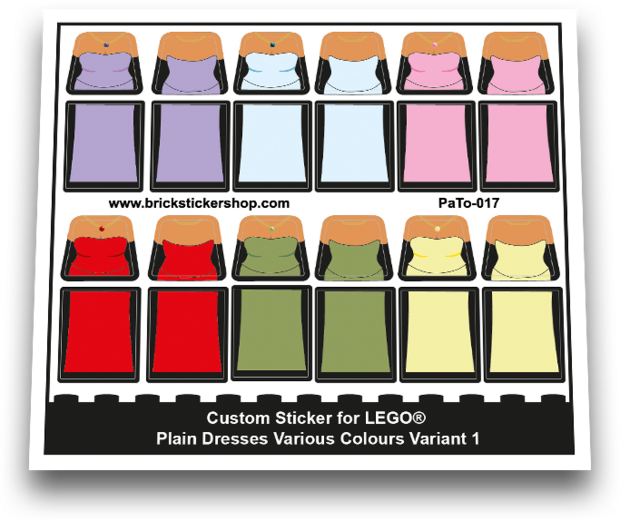 Plain Dresses Various Colours Variant 1 - PaTo-017 - Afbeelding 1