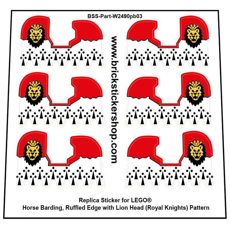 Lion Head (Royal Knights) Pattern