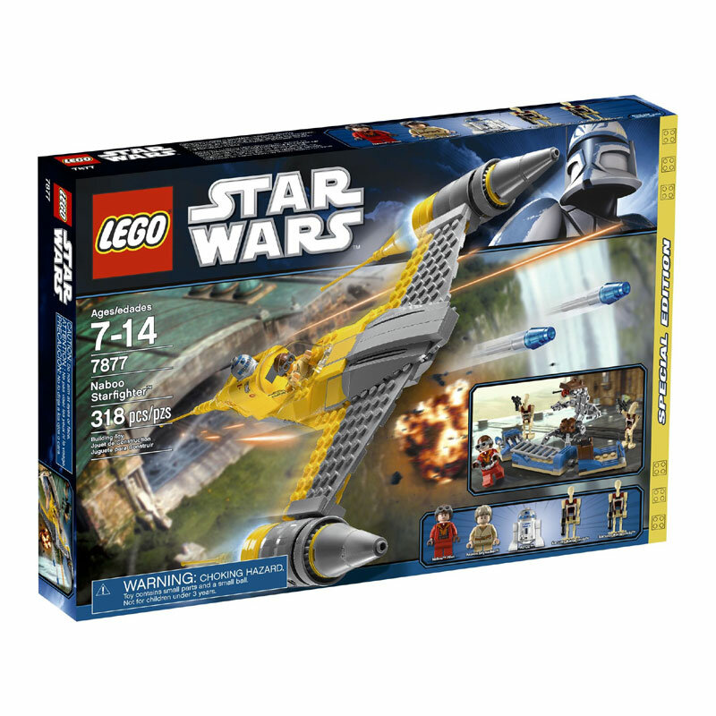 Replacement Sticker for Set 7877 Naboo Starfighter