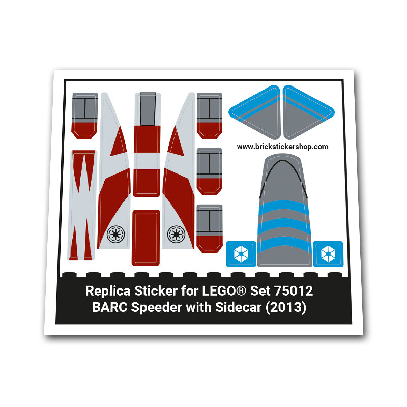 LEGO Sticker High Quality Replacement Brickstickershop BrickStickerShop