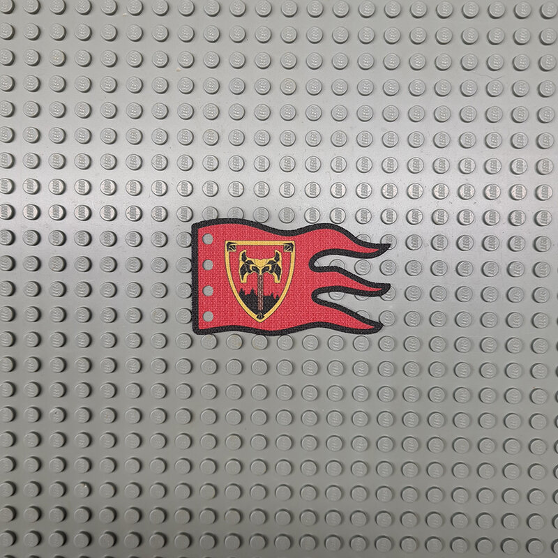 Custom Cloth - Flag 8 x 5 Wave with Haldor Hammer Emblem
