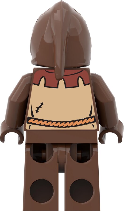 Custom Sticker - Fantasy Era Peasant Torsos Various Colours 1