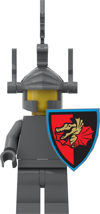 Custom Sticker - Dragon Masters Triangular Shields by Brickstars