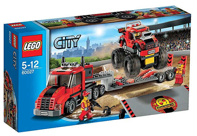Replacement Sticker for Set 60027 - Monster Truck Transporter