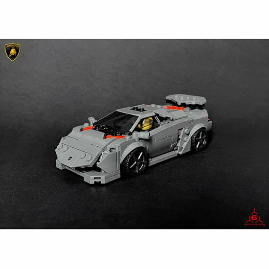 Custom Sticker - Lamborghini Sesto Elemento door AbFab74