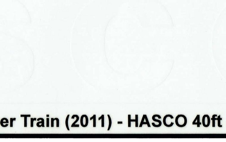 Custom Sticker - Container HASCO 40ft