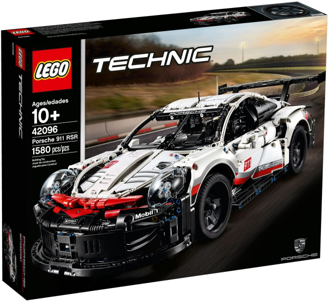 Replica Sticker voor Set 42096 - Porsche 911 RSR