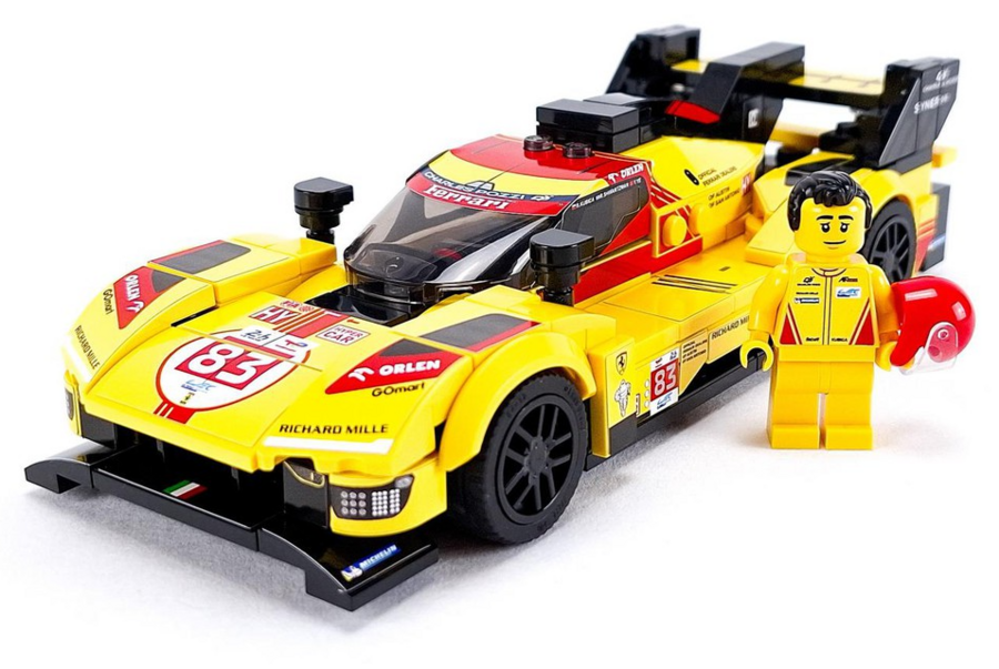 Custom Sticker - Ferrari 499P #83 2024 AF CORSE TEAM door SFH_Bricks