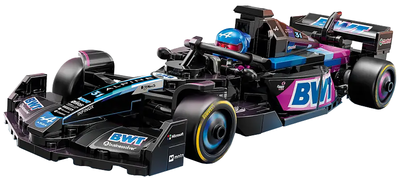Alternatieve Sticker voor Set 77248 - BWT Alpine Team A524 Car