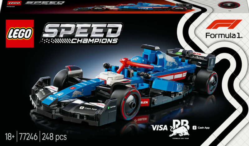 Alternatieve Sticker voor Set 77246 - Visa Cash App RB VCARB 01 Car