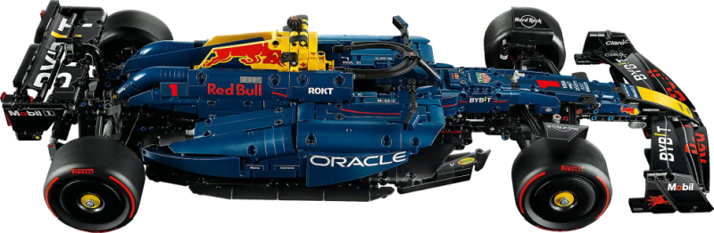 Alternative Sticker for Set 42206 - Oracle Red Bull Racing RB20 Car (Version 02)