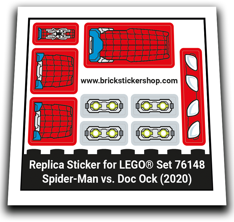 Replacement Sticker for Set 76148 - Spider-Man vs. Doc Ock