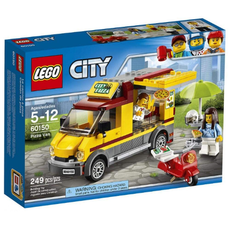 Replacement Sticker for Set 60150 - Pizza Van