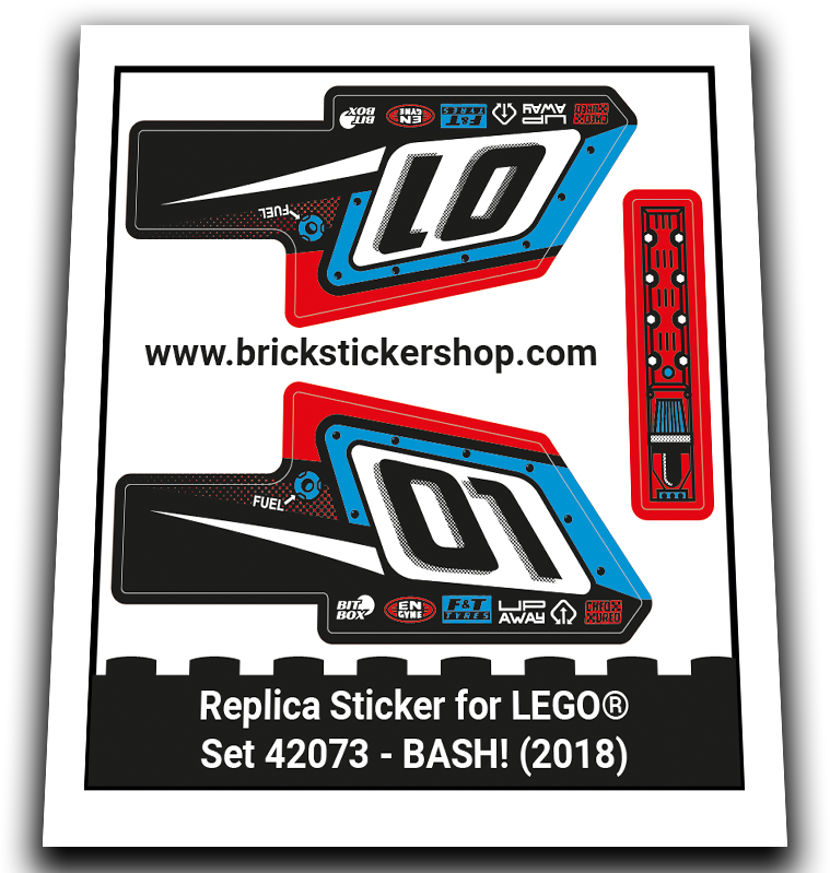 Replacement Sticker for Set 42073 - BASH!