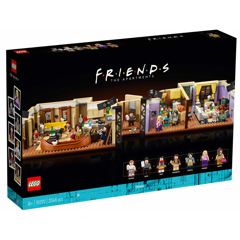 Replacement Sticker voor Set 10292 - The Friends Appartement