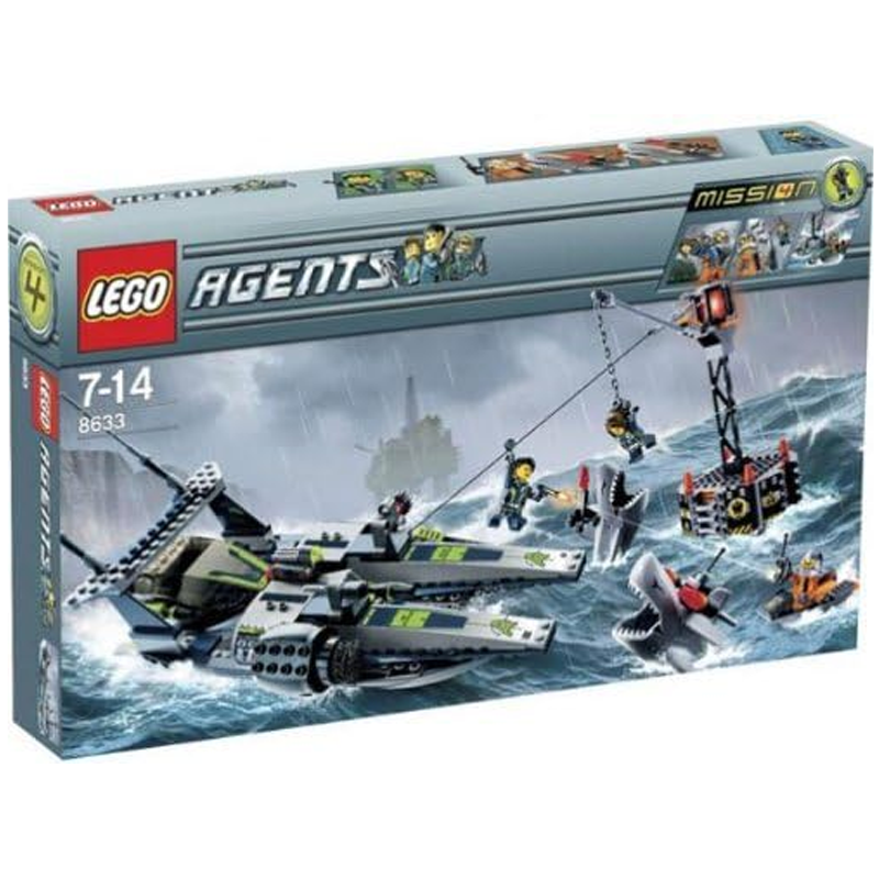 Replacement Sticker for Set 8633 - Mission 4 - Speedboat Rescue