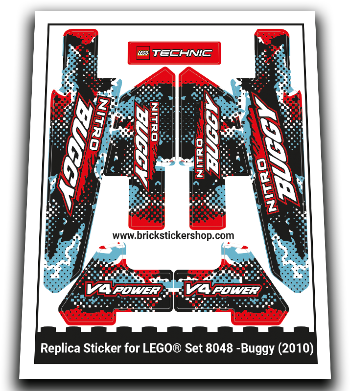 Replacement Sticker for Set 8048 - Buggy
