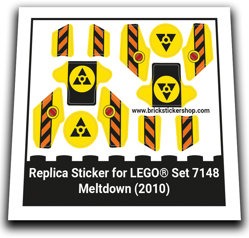 Replacement Sticker for Set 7148 - Meltdown