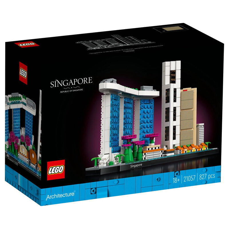 Replacement Sticker for Set 21057 - Singapore