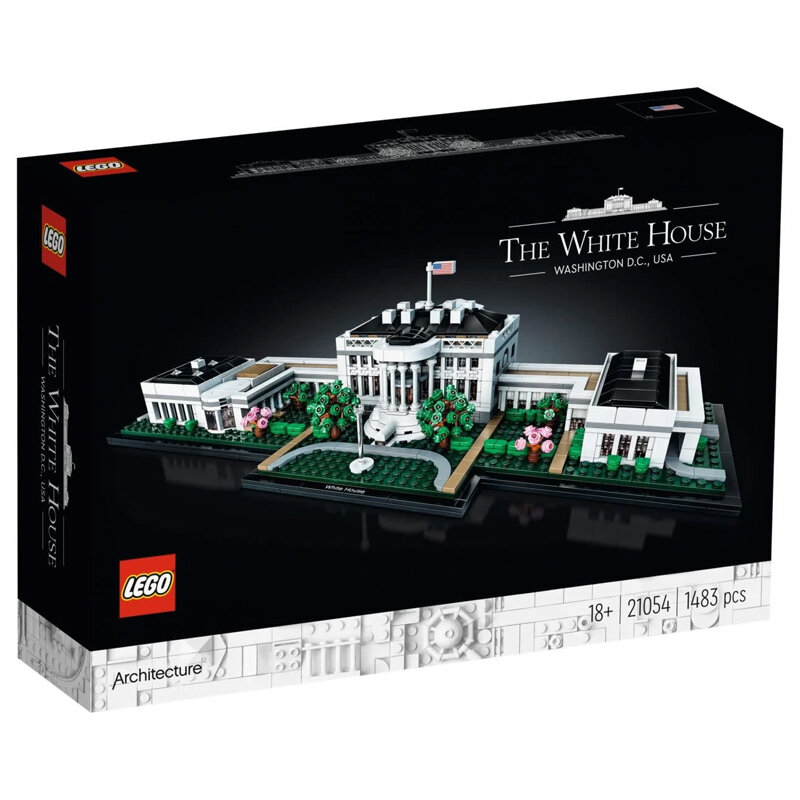 Replacement Sticker for Set 21054 - The White House