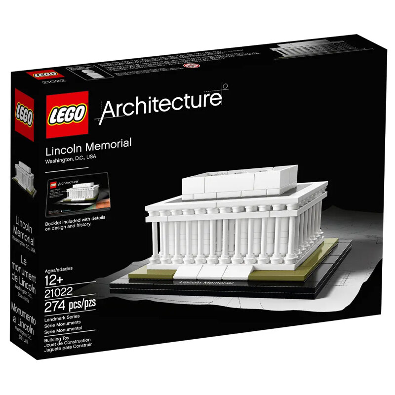 Replacement Sticker for Set 21022 - Lincoln Memorial