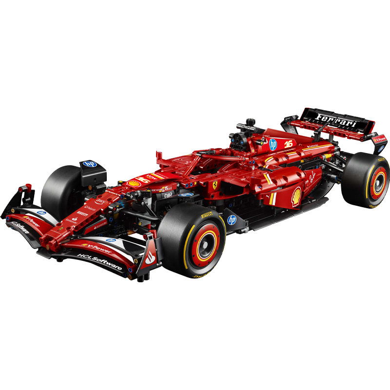 Alternative Sticker for Set 42207 - Ferrari SF-24 Car (Version 06)