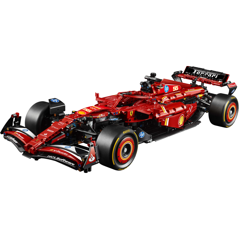 Alternative Sticker for Set 42207 - Ferrari SF-24 Car (Version 07)