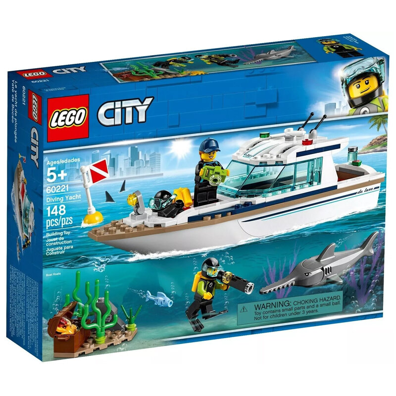 Replacement Sticker for Set 60221 - Diving Yacht