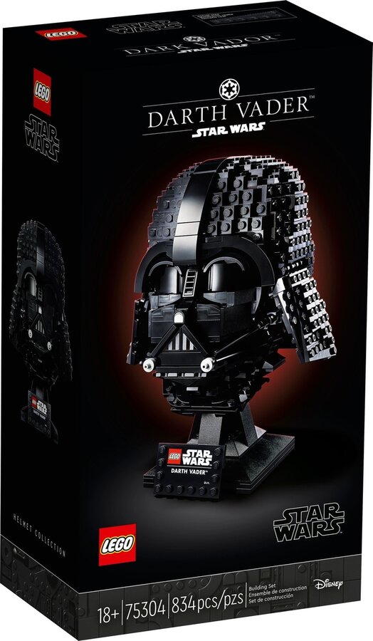 Replacement Sticker for Set 75304 - Darth Vader Helmet
