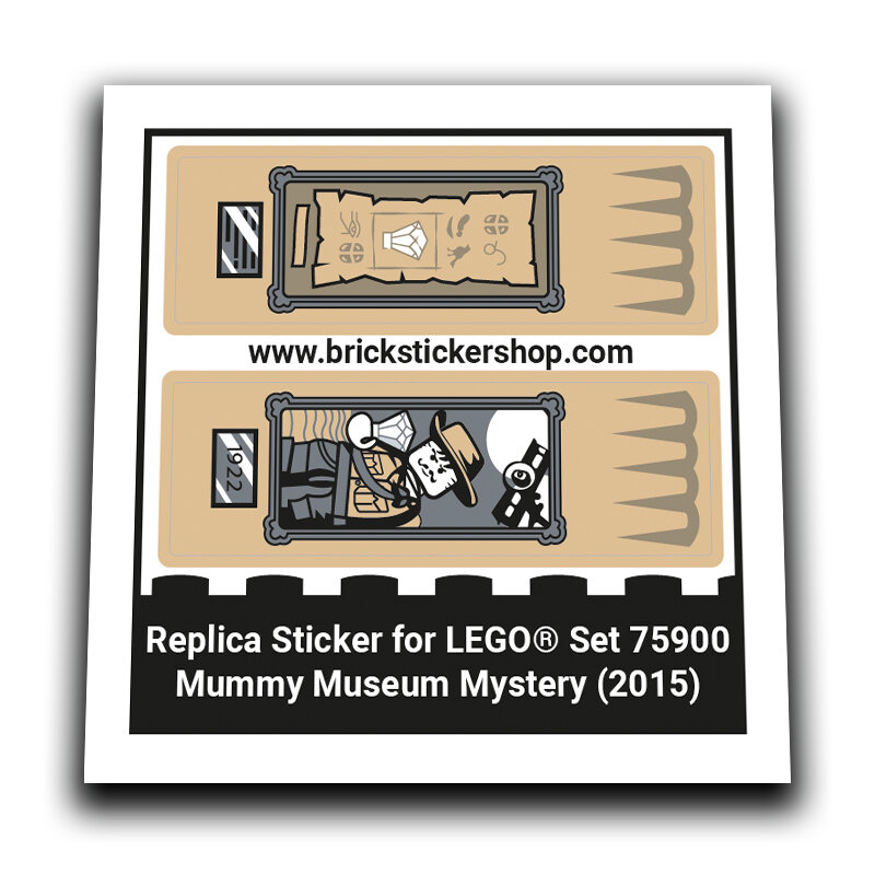Replacement Sticker for Set 75900 - Mummy Museum Mystery