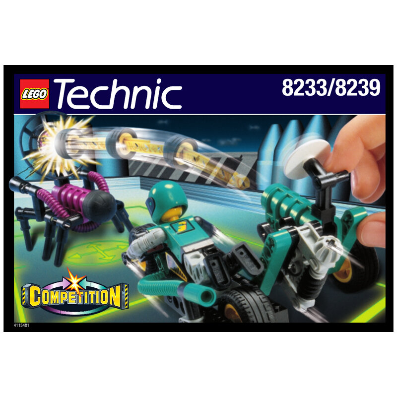 Replacement Sticker for Set 8239 - Cyber Challenge