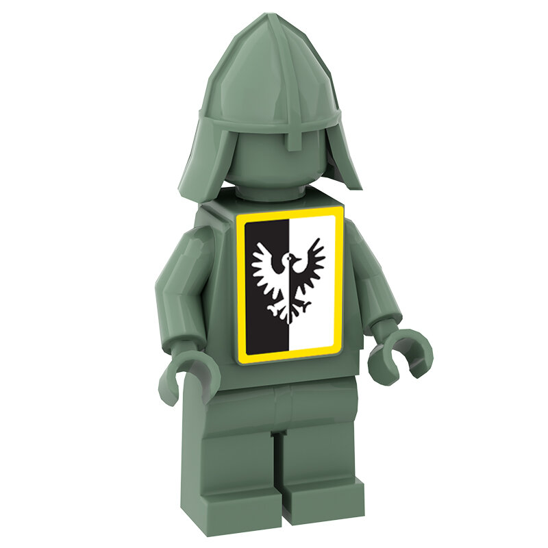 Custom Sticker - Black Falcon Vests (Yellow)