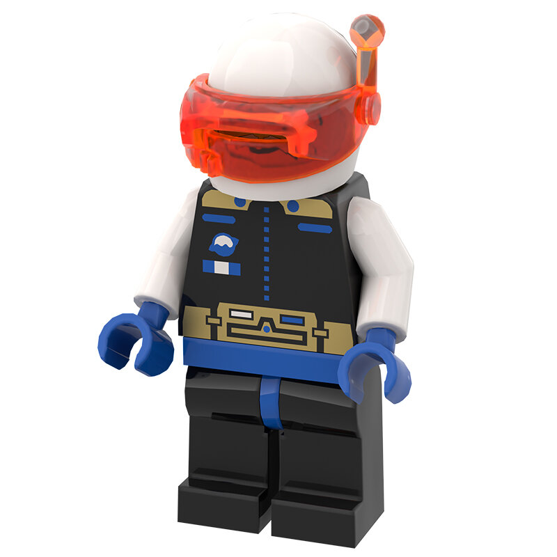 Custom Sticker - Space Ice Planet Gold Torsos