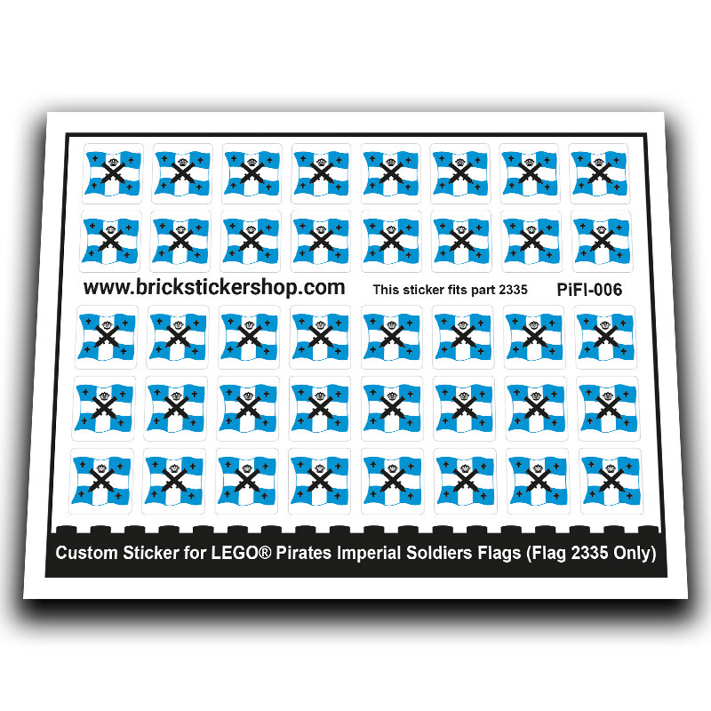 Custom Sticker - Imperial Soldiers Flags