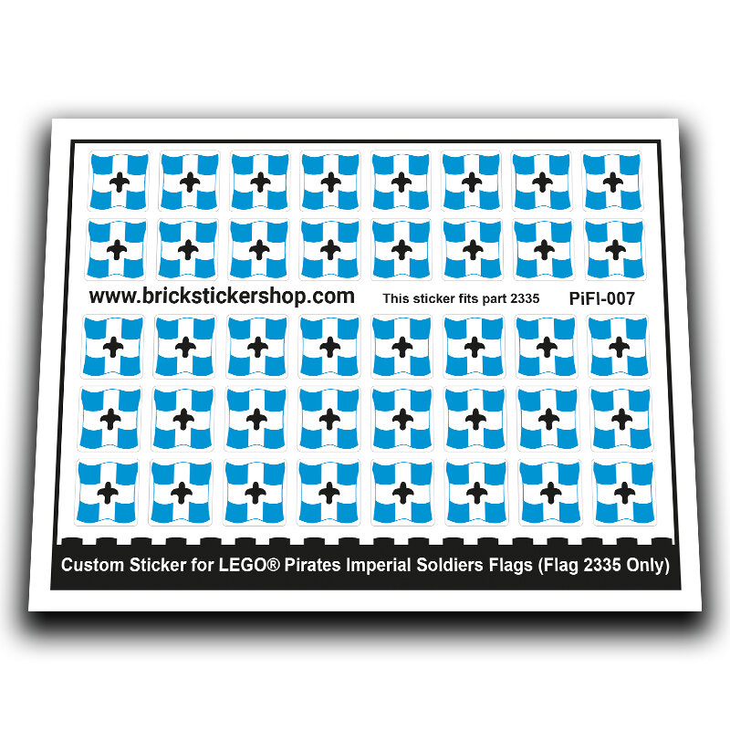 Custom Sticker - Imperial Soldiers Flags