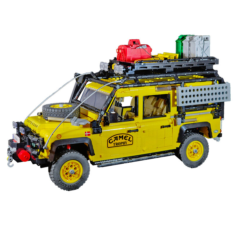 Alternative Sticker for Set 10317 - Land Rover Defender (Camel Trophy Version)