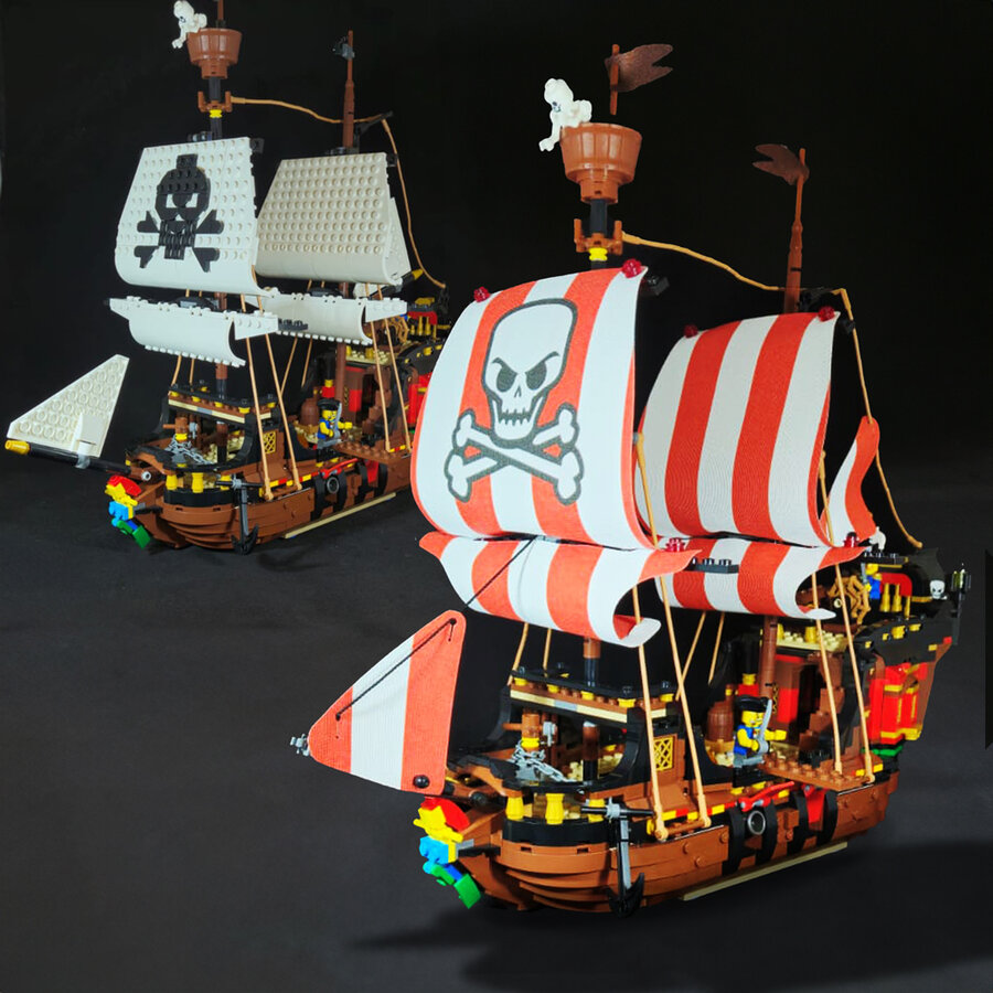 Custom Sailset for 31109 - Pirate Ship